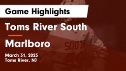 Toms River South  vs Marlboro Game Highlights - March 31, 2023