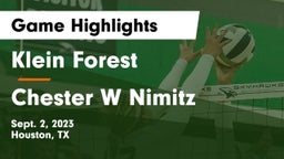 Klein Forest  vs Chester W Nimitz  Game Highlights - Sept. 2, 2023