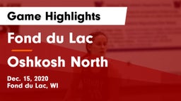 Fond du Lac  vs Oshkosh North  Game Highlights - Dec. 15, 2020