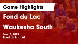 Fond du Lac  vs Waukesha South  Game Highlights - Jan. 7, 2023