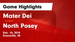 Mater Dei  vs North Posey  Game Highlights - Dec. 14, 2018