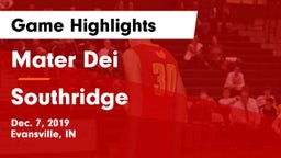 Mater Dei  vs Southridge  Game Highlights - Dec. 7, 2019