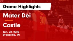 Mater Dei  vs Castle  Game Highlights - Jan. 28, 2020