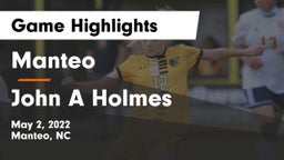 Manteo  vs John A Holmes  Game Highlights - May 2, 2022
