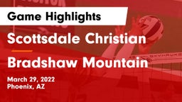 Scottsdale Christian vs Bradshaw Mountain Game Highlights - March 29, 2022