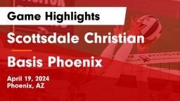 Scottsdale Christian vs Basis Phoenix Game Highlights - April 19, 2024
