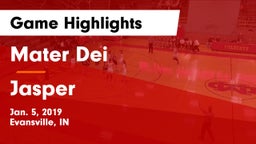 Mater Dei  vs Jasper  Game Highlights - Jan. 5, 2019