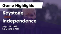 Keystone  vs Independence  Game Highlights - Sept. 16, 2023