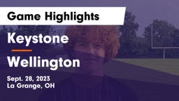 Keystone  vs Wellington  Game Highlights - Sept. 28, 2023