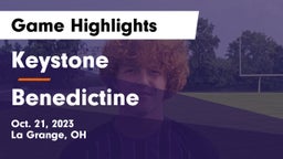 Keystone  vs Benedictine  Game Highlights - Oct. 21, 2023