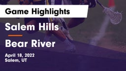 Salem Hills  vs Bear River  Game Highlights - April 18, 2022
