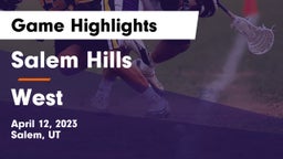Salem Hills  vs West  Game Highlights - April 12, 2023