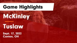 McKinley  vs Tuslaw  Game Highlights - Sept. 17, 2022