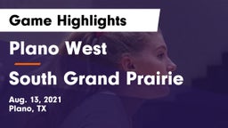 Plano West  vs South Grand Prairie  Game Highlights - Aug. 13, 2021