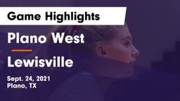 Plano West  vs Lewisville  Game Highlights - Sept. 24, 2021