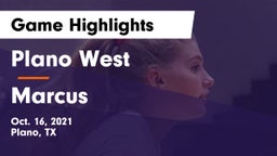 Plano West  vs Marcus  Game Highlights - Oct. 16, 2021