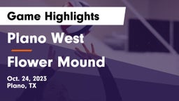 Plano West  vs Flower Mound  Game Highlights - Oct. 24, 2023