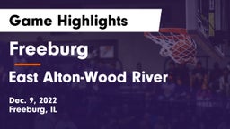 Freeburg  vs East Alton-Wood River  Game Highlights - Dec. 9, 2022