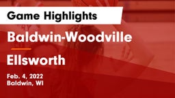 Baldwin-Woodville  vs Ellsworth  Game Highlights - Feb. 4, 2022