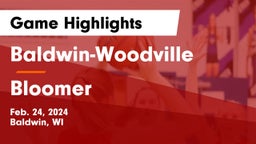 Baldwin-Woodville  vs Bloomer  Game Highlights - Feb. 24, 2024