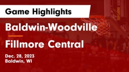 Baldwin-Woodville  vs Fillmore Central  Game Highlights - Dec. 28, 2023