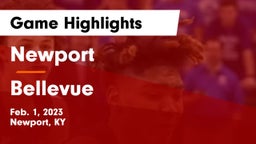 Newport  vs Bellevue  Game Highlights - Feb. 1, 2023