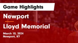 Newport  vs Lloyd Memorial  Game Highlights - March 10, 2024