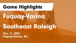 Fuquay-Varina  vs Southeast Raleigh Game Highlights - Oct. 11, 2022