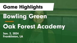 Bowling Green  vs Oak Forest Academy  Game Highlights - Jan. 2, 2024