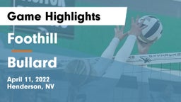 Foothill  vs Bullard Game Highlights - April 11, 2022