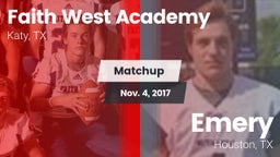 Matchup: Faith West Academy vs. Emery  2016