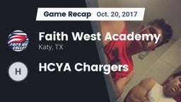 Recap: Faith West Academy  vs. HCYA Chargers 2017
