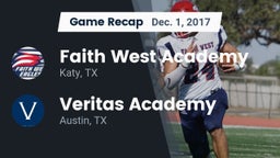 Recap: Faith West Academy  vs. Veritas Academy  2017