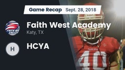 Recap: Faith West Academy  vs. HCYA 2018