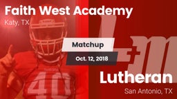 Matchup: Faith West Academy vs. Lutheran  2018