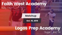 Matchup: Faith West Academy vs. Logos Prep Academy  2019