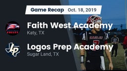 Recap: Faith West Academy  vs. Logos Prep Academy  2019