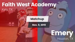 Matchup: Faith West Academy vs. Emery  2019