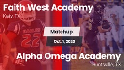 Matchup: Faith West Academy vs. Alpha Omega Academy  2020