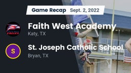 Recap: Faith West Academy  vs. St. Joseph Catholic School 2022