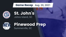 Recap: St. John's  vs. Pinewood Prep  2021