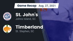 Recap: St. John's  vs. Timberland  2021
