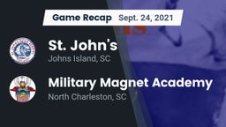 Recap: St. John's  vs. Military Magnet Academy  2021