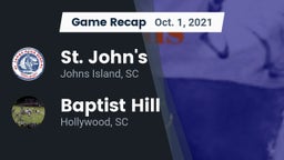 Recap: St. John's  vs. Baptist Hill  2021