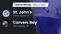 Recap: St. John's  vs. Carvers Bay  2021
