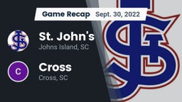Recap: St. John's  vs. Cross  2022