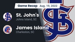 Recap: St. John's  vs. James Island  2022
