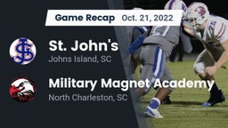 Recap: St. John's  vs. Military Magnet Academy  2022