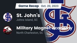 Recap: St. John's  vs. Military Magnet Academy  2023