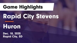 Rapid City Stevens  vs Huron  Game Highlights - Dec. 18, 2020